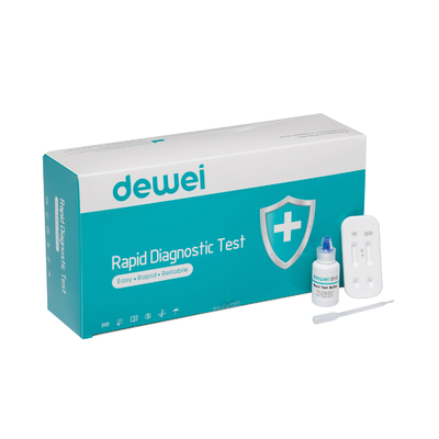 AIDS HIV Rapid Diagnostic Test Cassette 1/2/O Tri Line Human Immunodeficiency Virus