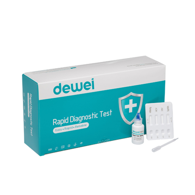 AIDS HIV Rapid Diagnostic Test Cassette 1/2/O Tri Line Human Immunodeficiency Virus